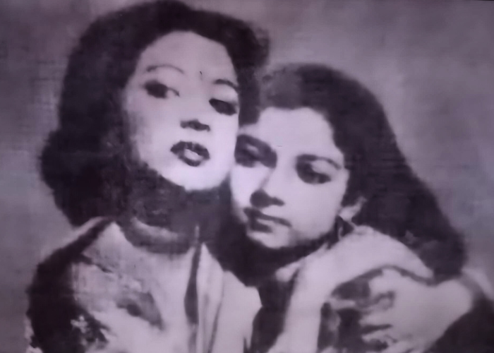 A file photo of Shikha Rani Bag with Suchitra Sen
